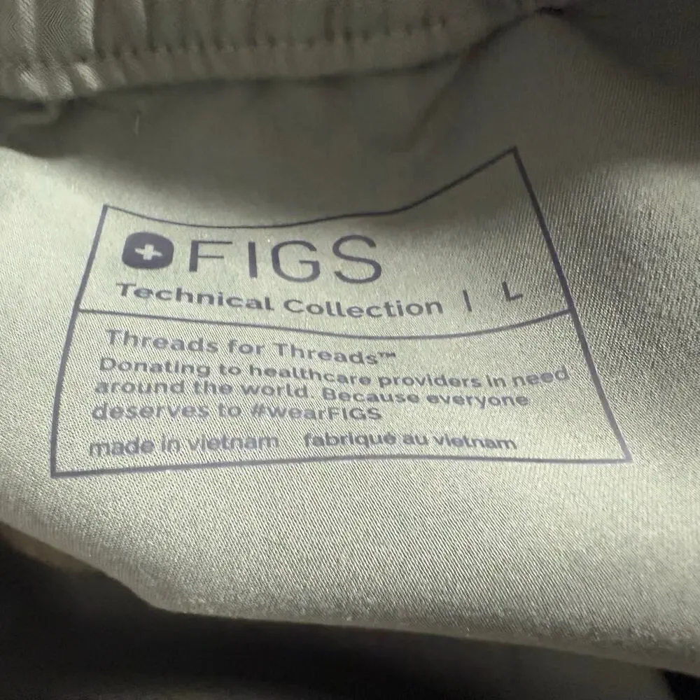 FIGS Men's Tansen Jogger Scrub Pant, Moss, LR